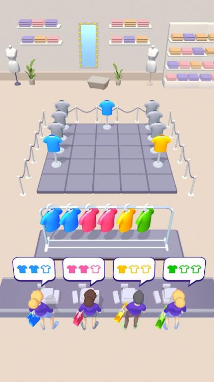 挤满时尚衣服苹果免费下载