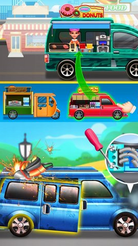 改造炫酷快餐车最新版下载