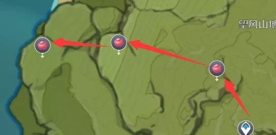 原神落落莓分布图一览