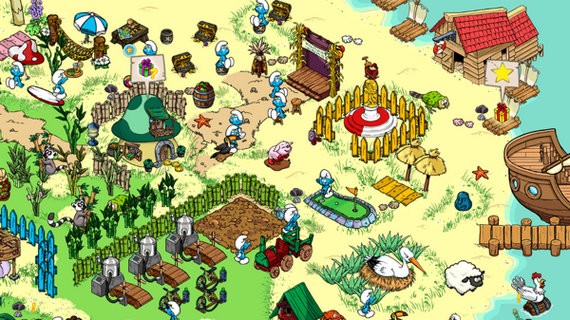 蓝精灵村庄2023最新版本安卓版