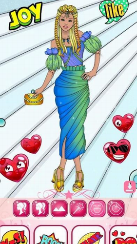 女孩装扮和涂色书安卓版最新