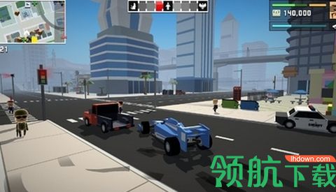 方块侠盗猎车手游戏破解版