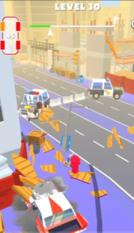 疯狂汽车躲警察手游安卓版