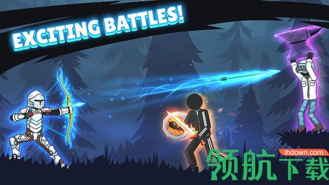 弓箭手英雄火柴人的战争中文版