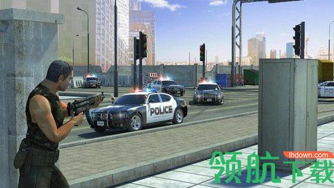 警车追逐任务3D中文版