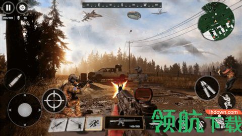 跳伞吃鸡战场最新版