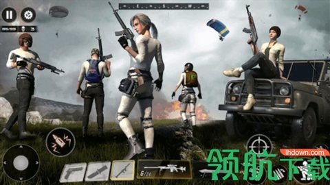 跳伞吃鸡战场最新版