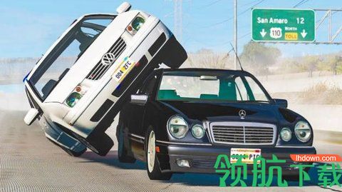 逼真的车祸模拟器免费版