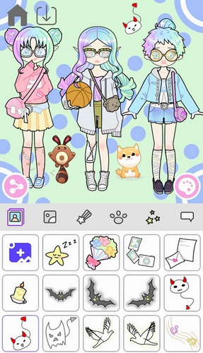 粉彩萌拼女孩2023下载