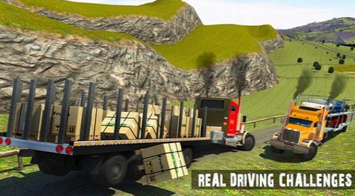 大卡车运输司机3d2023版安卓版