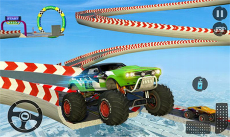 怪物卡车大坡道