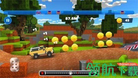 像素汽车的驾驶冒险手机版