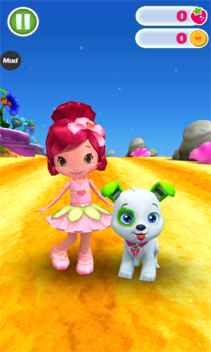 草莓女孩跑酷全角色解锁版app安卓版