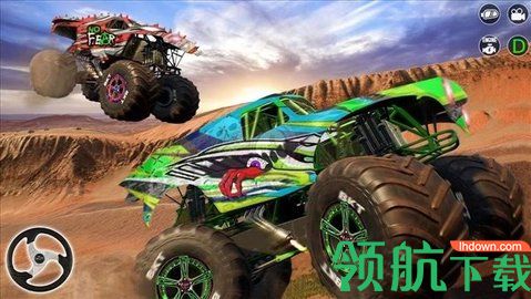 怪物卡车物理碰撞手机版