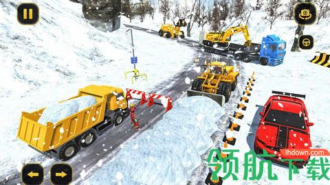 扫雪驾驶模拟中文版