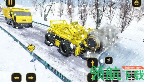 扫雪驾驶模拟中文版