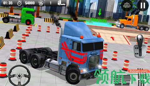 重型卡车模拟器停车中文版