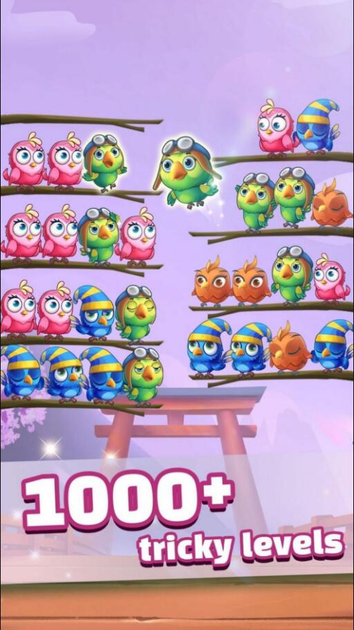 小鸟排序消除手游下载