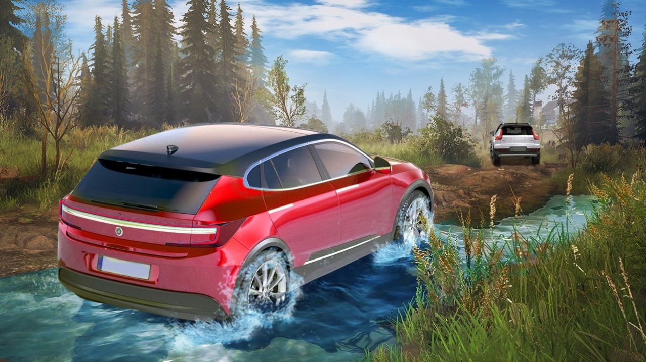 4X4SUV越野车拉力赛和谐版