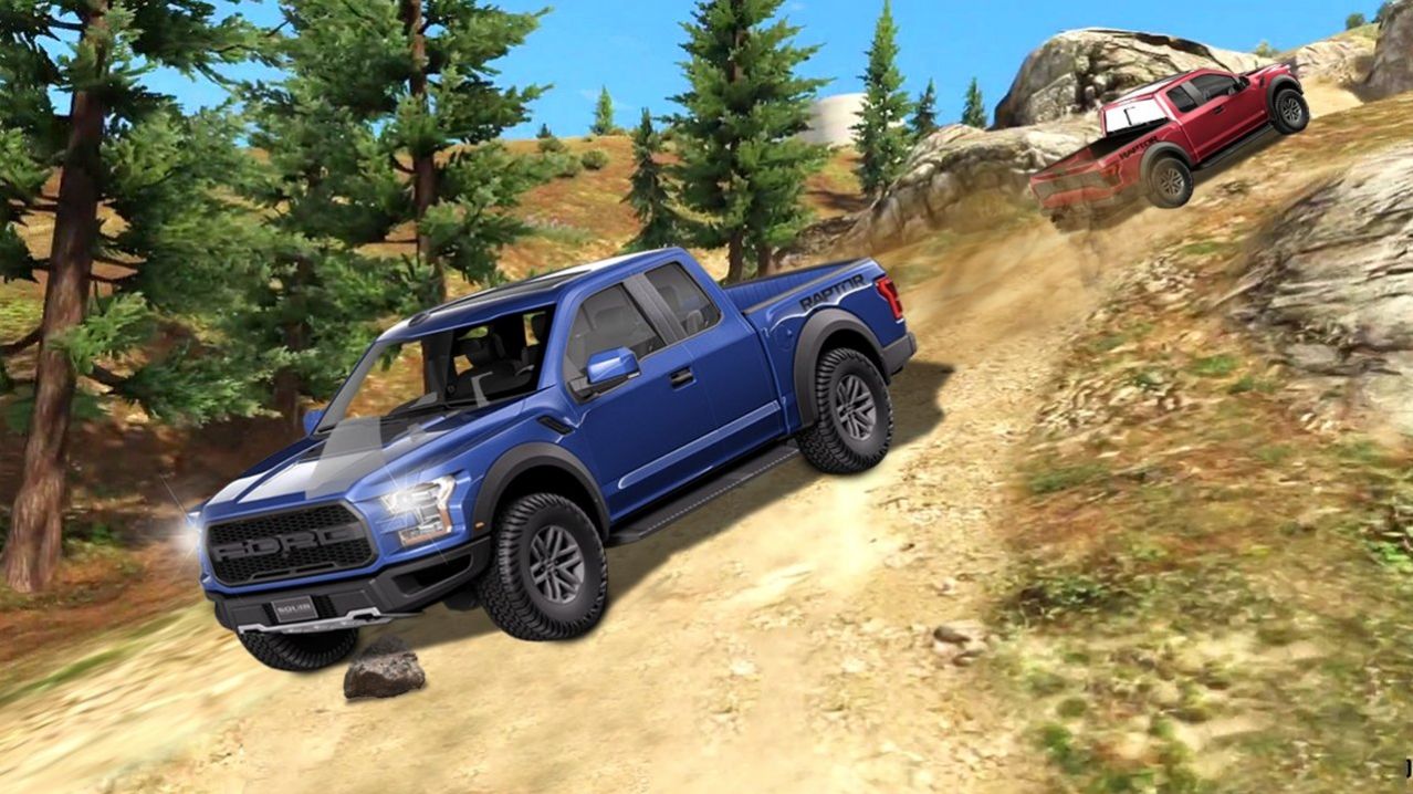 4X4SUV越野车拉力赛和谐版