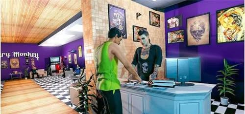 虚拟纹身艺术家世界