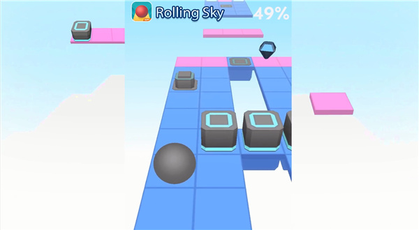 滚动的天空app无限球