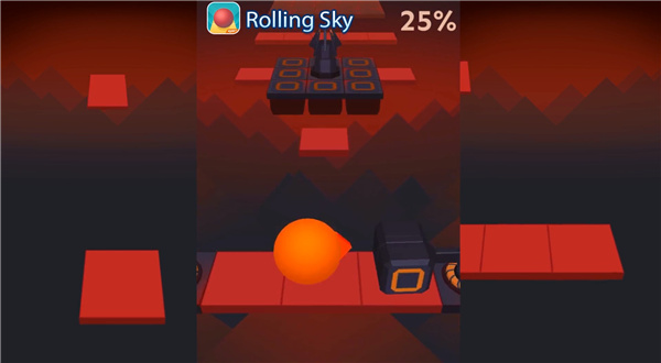 滚动的天空app无限球