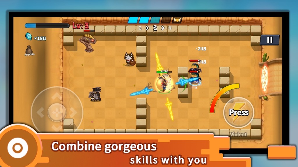 地牢英雄弓箭手猎人手机版免费版下载