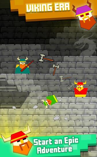 方块人跳跃射击苹果免费下载