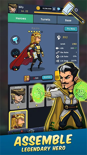 僵尸战争空闲防御破解版下载2023版本