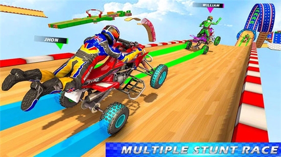 四轮越野车特技比赛ios版手机版