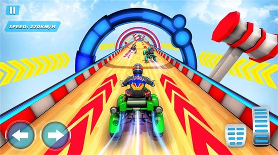 四轮越野车特技比赛ios版手机版