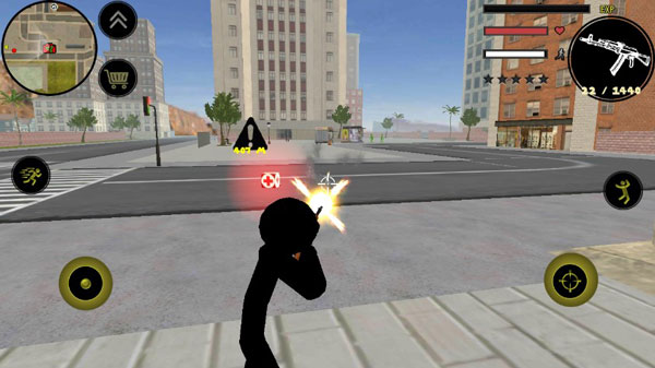 真实火柴人绳索英雄ios版