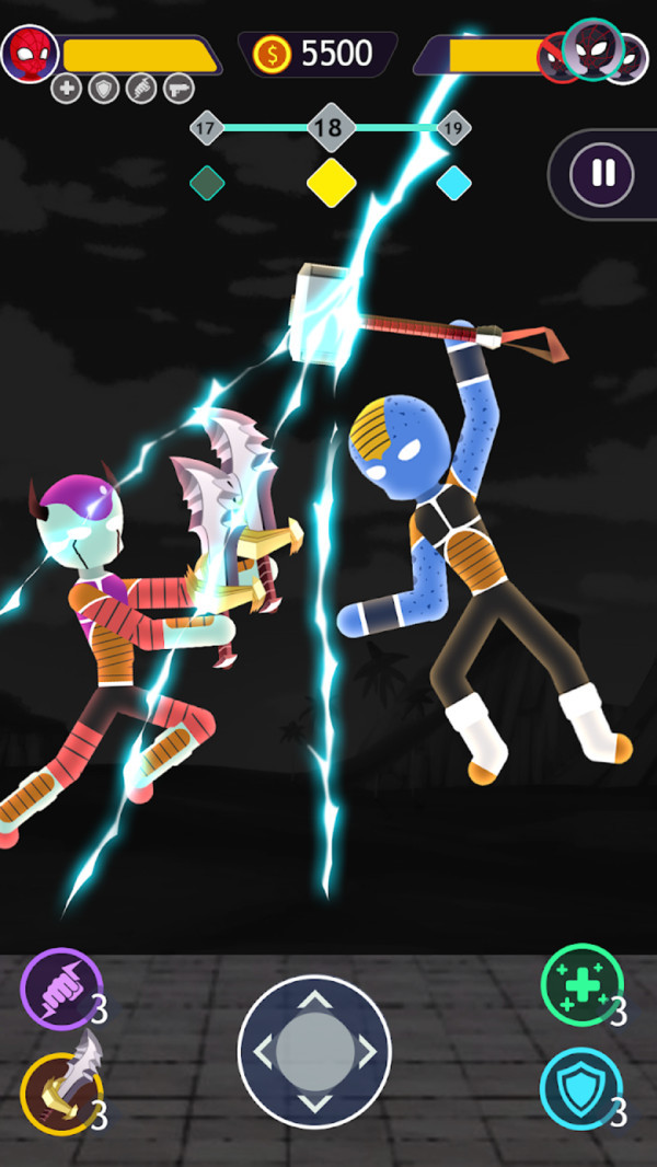 火柴人正面硬刚手机免费版