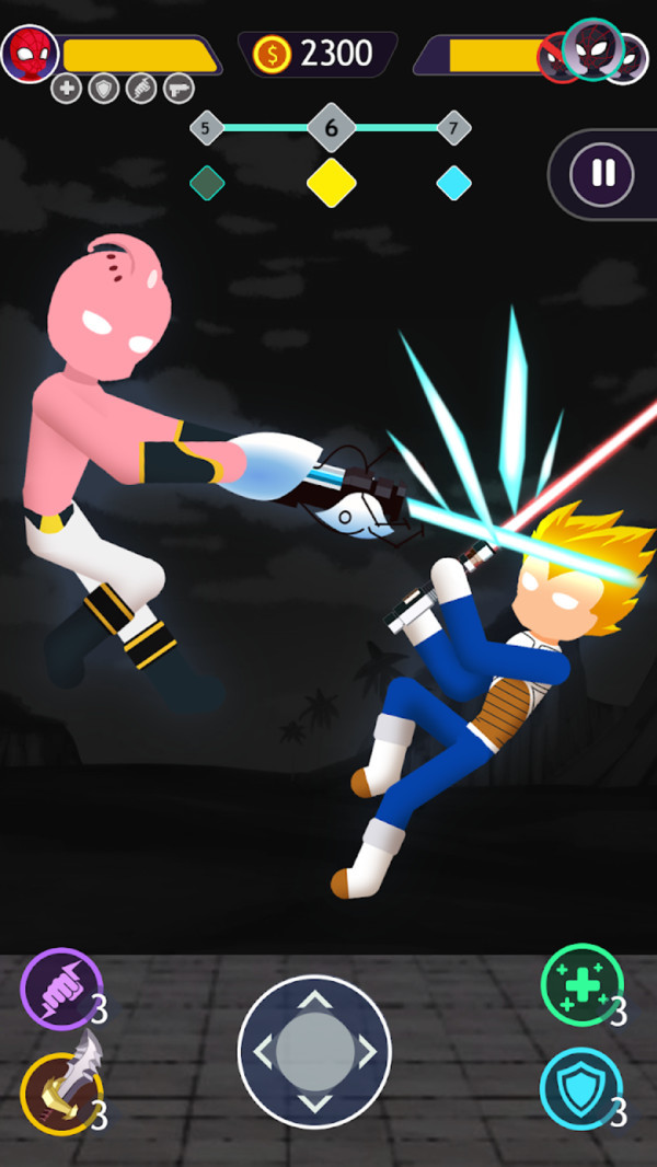 火柴人正面硬刚手机免费版