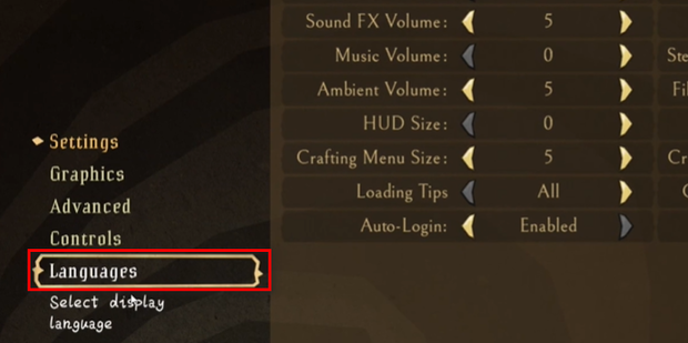 饥荒联机版怎么调中文？