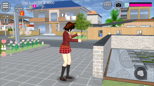 樱花校园英文版2023版安卓版