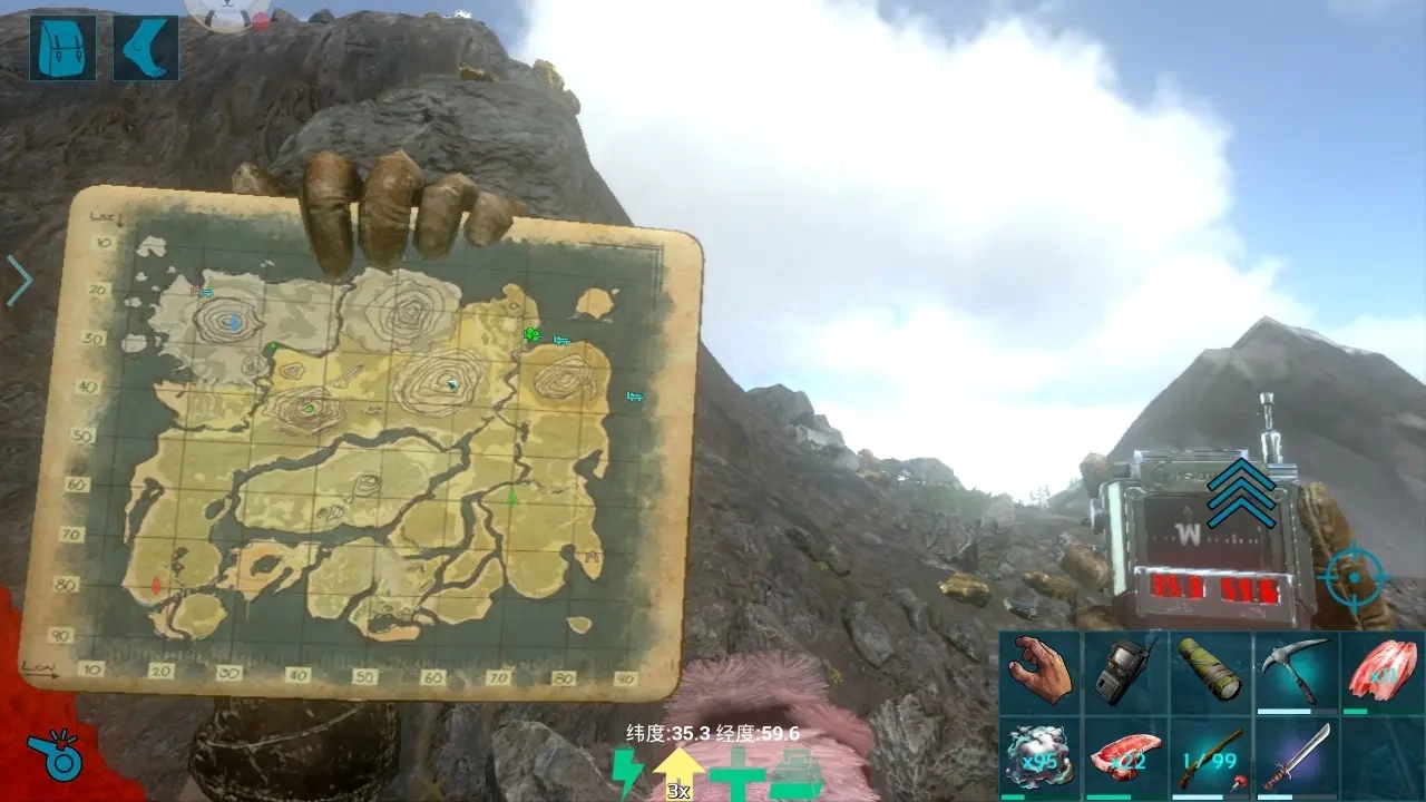 方舟手游兽头龙在哪里 方舟南巨在哪里出现