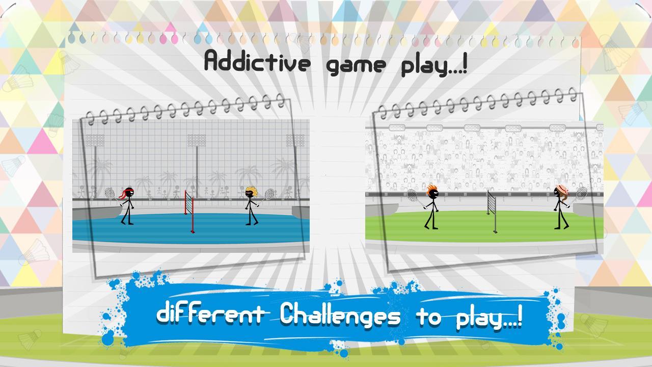 火柴人羽毛球最新版2023安卓版