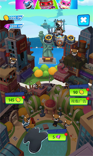 汤姆猫英雄跑酷2023最新版破解版最新版本