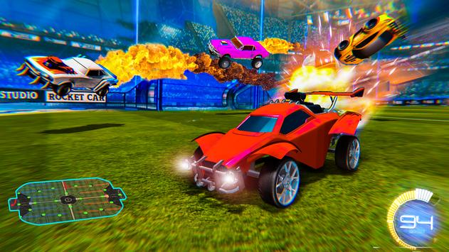 火箭汽车足球锦标赛3D免费手机版