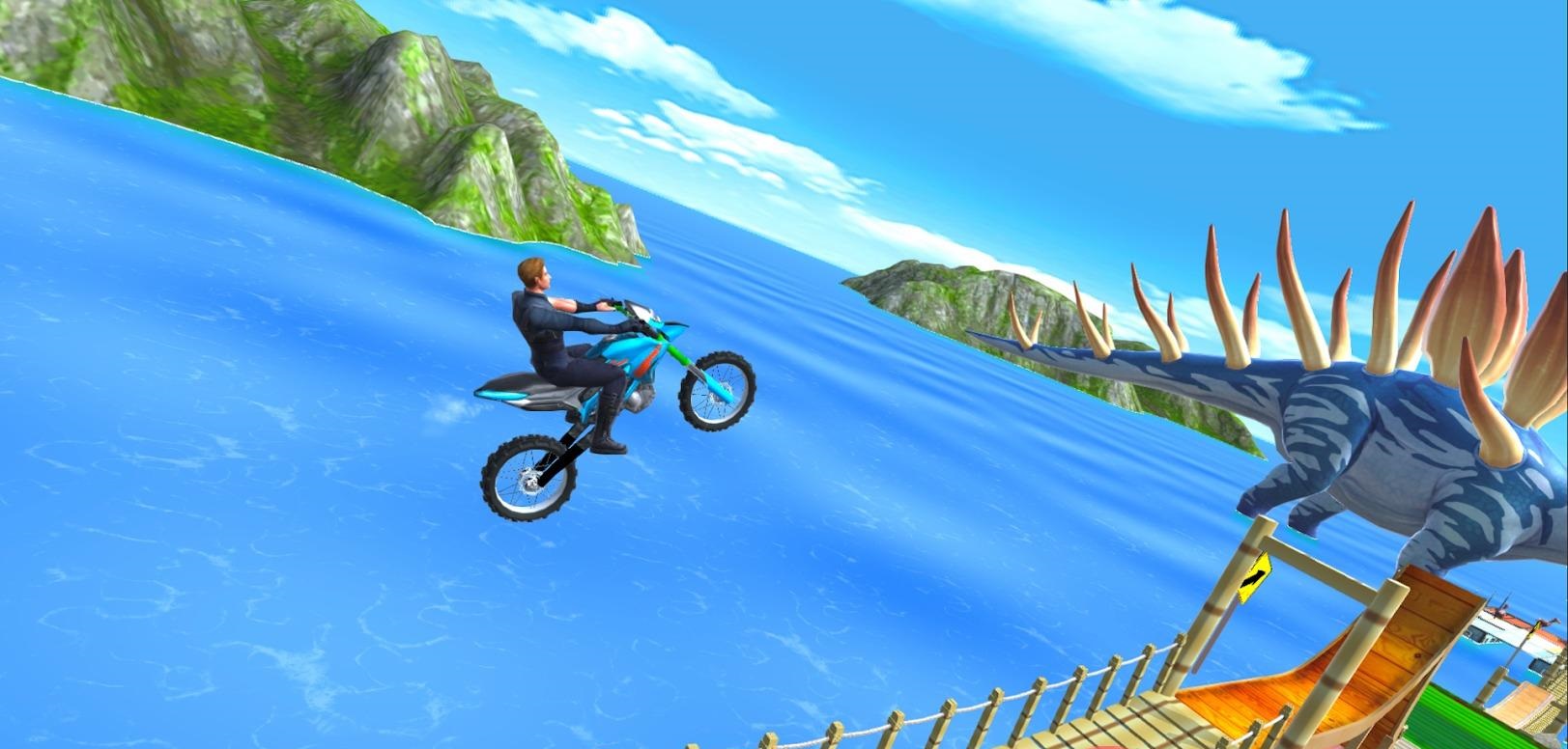 侏罗纪摩托车特技手机版