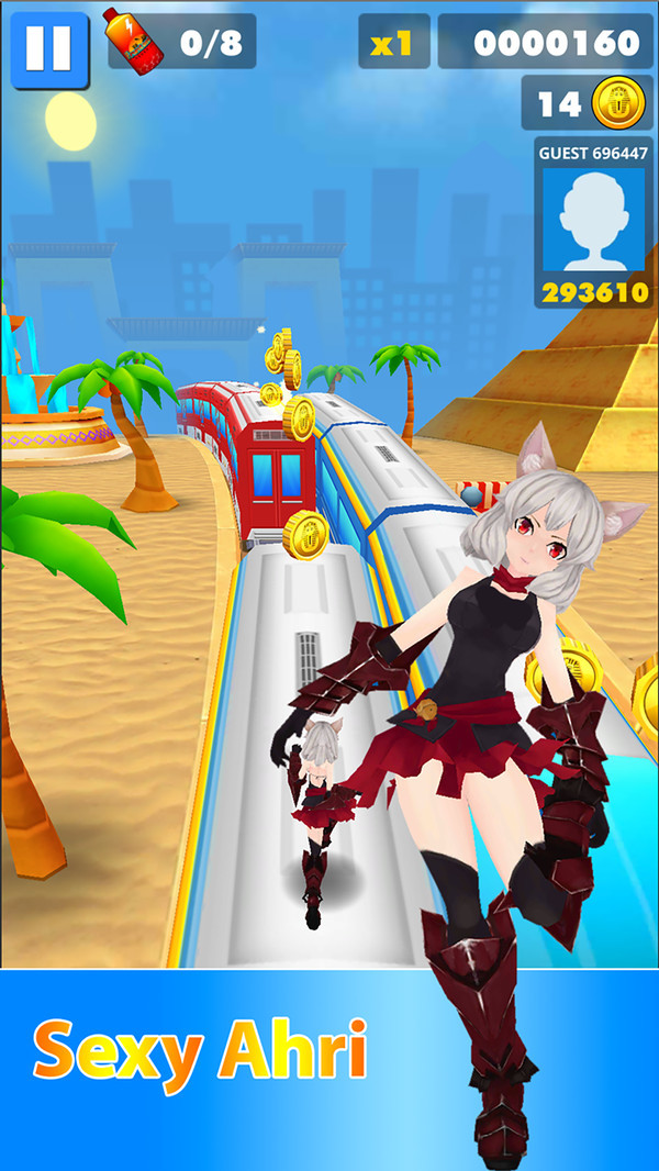 地铁美女跑酷苹果免费版下载