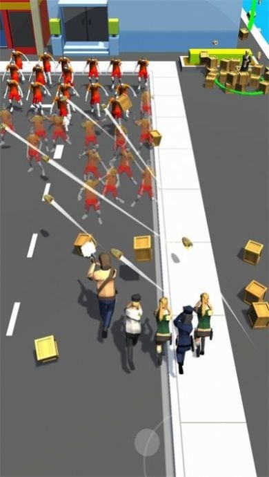 僵尸人群逃生游戏最新版