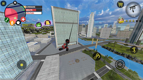 火柴人绳索英雄旧版本破解版下载安装安卓版