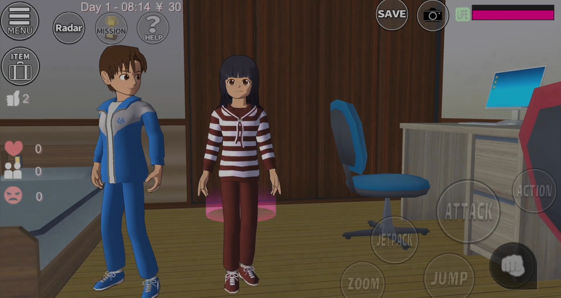 樱花校园模拟器1.039.57最新版中文无广告下载