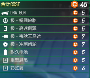 如龙7外传无名之龙四驱车宗师杯最佳配置分享