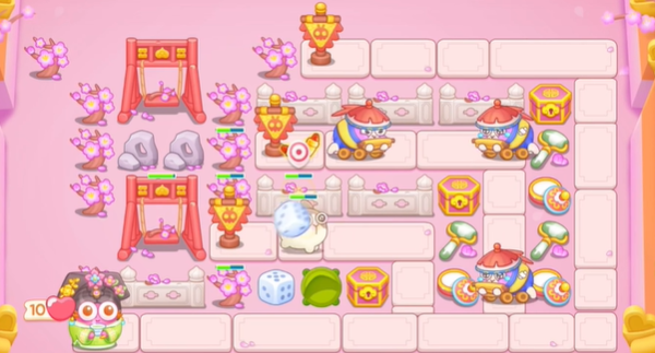 保卫萝卜4秋妃传第106关怎么过 秋妃传第106关通关攻略