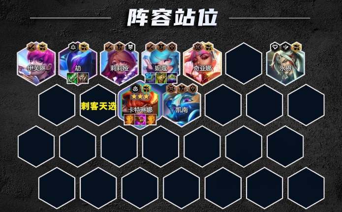 云顶之弈手游S10音浪刺客卡特阵容强度怎么样