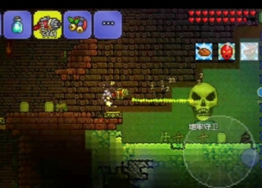 泰拉瑞亚地图地牢的位置